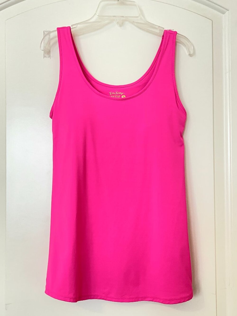 Lilly Pulitzer Luxletic Sunray Bra Tank Top Pink Small